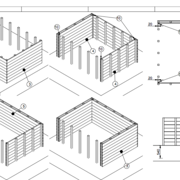 vijverbak bovengronds