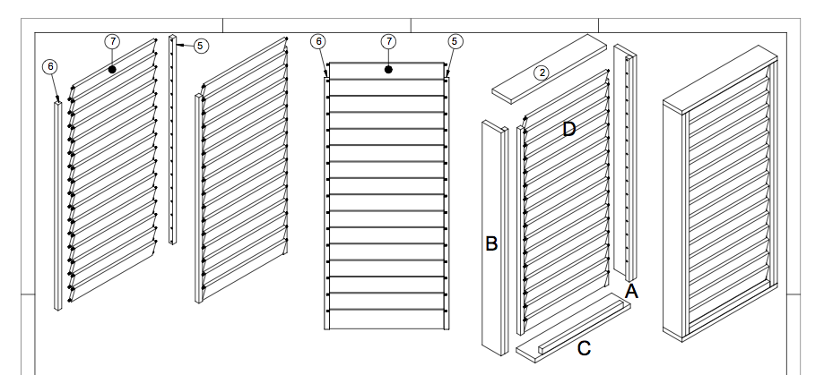 Betere Zelf beweegbare shutters maken met een bouwtekening? Ja! Lees meer.. KD-87